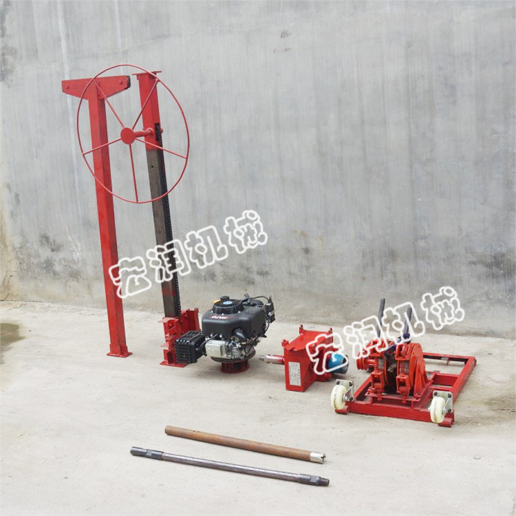 廠家生產(chǎn)汽油取芯機，戶外取芯勘探鉆機